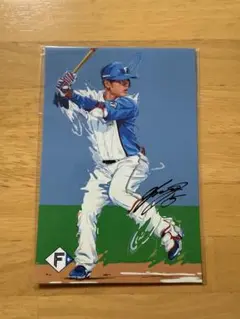 日本ハムファイターズ　野村佑希選手　アートギャラリーポストカード
