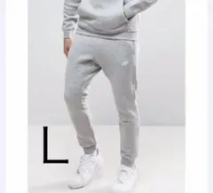 新品 未使用 NIKE フレンチテリー ジョガーパンツ グレー L ナイキ