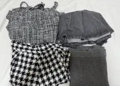 服まとめ売り4点セット　GRL,Figments