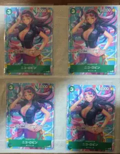 ワンピース カード プロモ 交流会 ゾロ ナミ ニコ・ロビン ジュエリー
