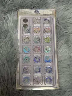 【正規品】シマエナガ おはじきシール カミオジャパン