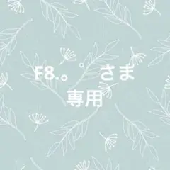 F8.。゜さま専用