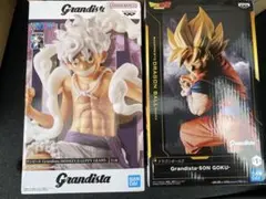 【早い者勝ち】グランディスタ　孫悟空　ルフィ ニカ　フィギュア　2体セット③