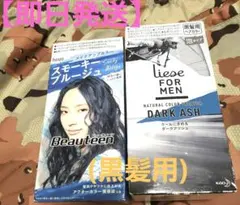 泡タイプ【リーゼ フォーメン】ダーク【ビューティーン】スモーキーブルーアッシュのサムネイル