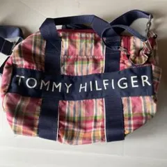 TOMMY HILFIGER ボストンバッグ チェック柄 2wayのサムネイル
