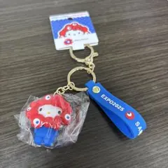 ⭐︎未開封⭐︎大阪関西万博 ミャクミャク サンリオ なりきり キーホルダー キティ