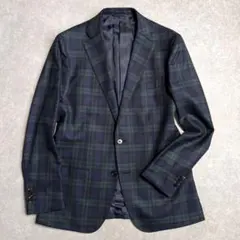 【極美品】ブレザーズバンク REDA テーラードジャケット ブラックウォッチ