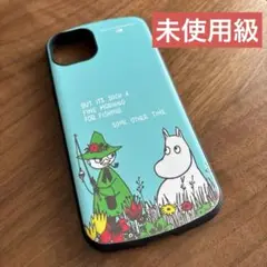 【美品】スマホケース iPhone 15 Plus ムーミン＆スナフキン