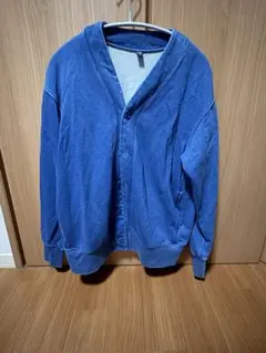 インディゴ　スウェット　カーディガン　UNIQLO ユニクロ