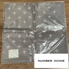 Number (N)ine 蜘蛛の巣デザイン バンダナ　ハンカチ　スカーフ Number (N)ine 蜘蛛の巣デザイン バンダナ ハンカチ スカーフ