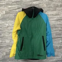 adidas ナイロンジャケット カラフル