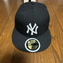 New Era ニューヨーク・ヤンキース キャップ ブラック 6 7/8