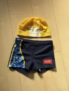 KONAMI 水着とキャップセット　140サイズ　再値下げ！　R様専用