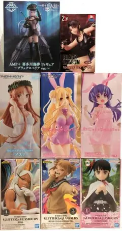 プライズ フィギュア 美少女 9体 まとめ売り - メルカリ