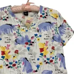 ヴィンテージ　Disney プーさん スクラブシャツ