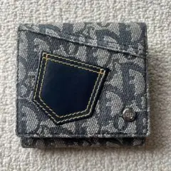 Christian Dior ディオール トロッター リボン 二つ折り財布 - メルカリ