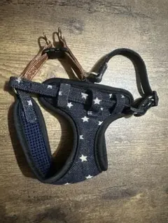犬用ハーネス　Sサイズ　小型犬　ソフティハーネス　デニムスターＳＳ　ネイビーのサムネイル