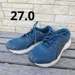 ASICS ランニングシューズ ネイビーのサムネイル