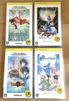 PSP テイルズシリーズ4本セット