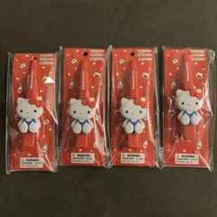 ハローキティ ロングヘアクリップ　4点セット　まとめ売り
