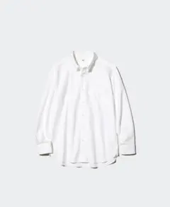 【新品タグ付き未使用】ユニクロ オックスフォードシャツ XXL 白