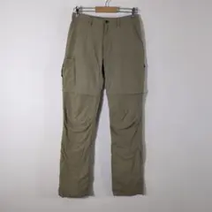 カーゴパンツ サイズ34 ベージュ サイドポケット付き アウトドアのサムネイル