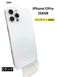 iPhone12Pro 256GB バッテリー100% シルバー