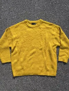 LAKOLE イエロー　セーター L ニット　シティーボーイ　古着