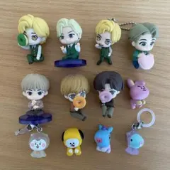 BTS （TinyTan.BT21）カプセルトイ 12体セット