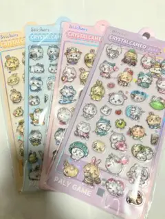ちいかわ CRYSTALCAMEO シール 4枚セット