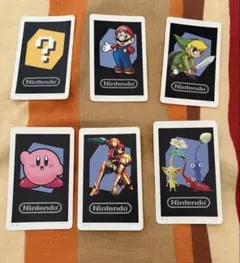 ニンテンドー ARカード 6枚セット マリオ リンク カービィ 他