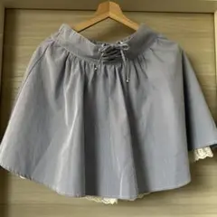 美品Olive des Oliveフレアスカート風キュロット