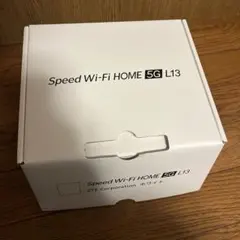 ZTE Speed Wi-Fi HOME 5G L13 本体