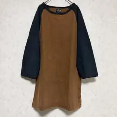 【美品】Stussy ステューシー カットソー ラグラン 2トーン 00s Lのサムネイル