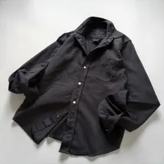 美品✨Frank &Eileen 製品染め　BARRY ブラックデニムシャツ