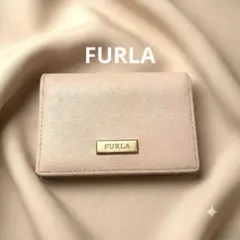 FURLA 名刺入れ カードケース ピンクのサムネイル