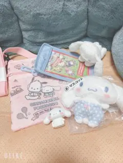 シナモロール ぬいぐるみ・バッグセット