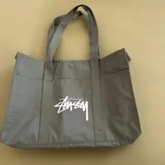 Stussy グレー トートバッグ