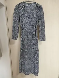 SLY 花柄 ロングシャツワンピース サイズ1