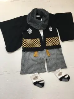 袴　ロンパース　和風着物セット 70cm