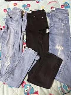 g*n様 GYDA RIPPED デニム まとめ売り 3本