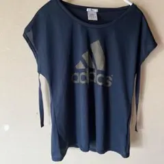 adidas CLIMA 半袖Tシャツ ネイビーのサムネイル