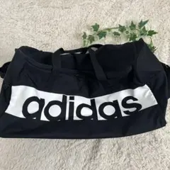 美品 adidas ボストンバッグ 黒 修学旅行 遠征
