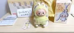 ラブブ イニシャル F ぬいぐるみ アルファベット Labubu 【正規品】