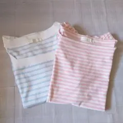 earth music&ecology ★ボーダーTシャツ スクエア 2枚セット