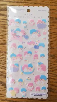 【公式】キキララ リトルツインスターズ ふわふわサンリオキャラクターズしーる