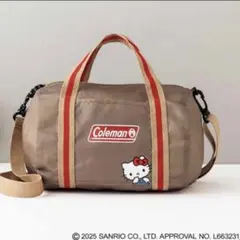 InRed 12月号 増刊 付録 ボストン型ポシェット コールマン キティ