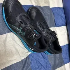 asics 安全靴 BOA ブラック - メルカリ