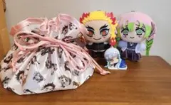 鬼滅の刃　まとめ売り　マスコット　ポーチ　煉獄杏寿郎　甘露寺蜜璃　宇髄天元
