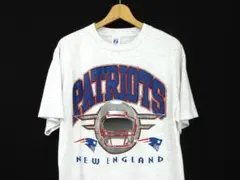 状態良好 90s・ビンテージ NFL PATRIOTS【LOGO7】Tシャツ